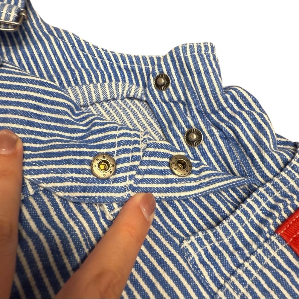 Vintage Buster Brown Baseball Shortalls – 12 Months - Picture 7 of 9